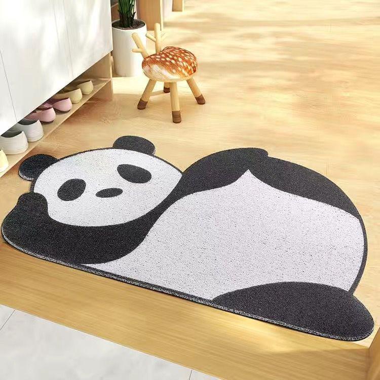Silk Ring Cartoon Doormat - Non-Slip, Dirt-Resistant, Wear-Resistant Entrance Mat