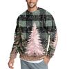 Men's Casual Fashion Printed Round Neck Pullover Sweatshirt