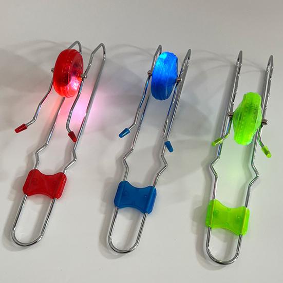 1/3Pcs Retro Gyro Wheel Toy Stress Relief Light Up Rail Twirler LED Magnetic Track Spinning Top Fidget Toy Kids Boys Girls Adults Birthday Gift