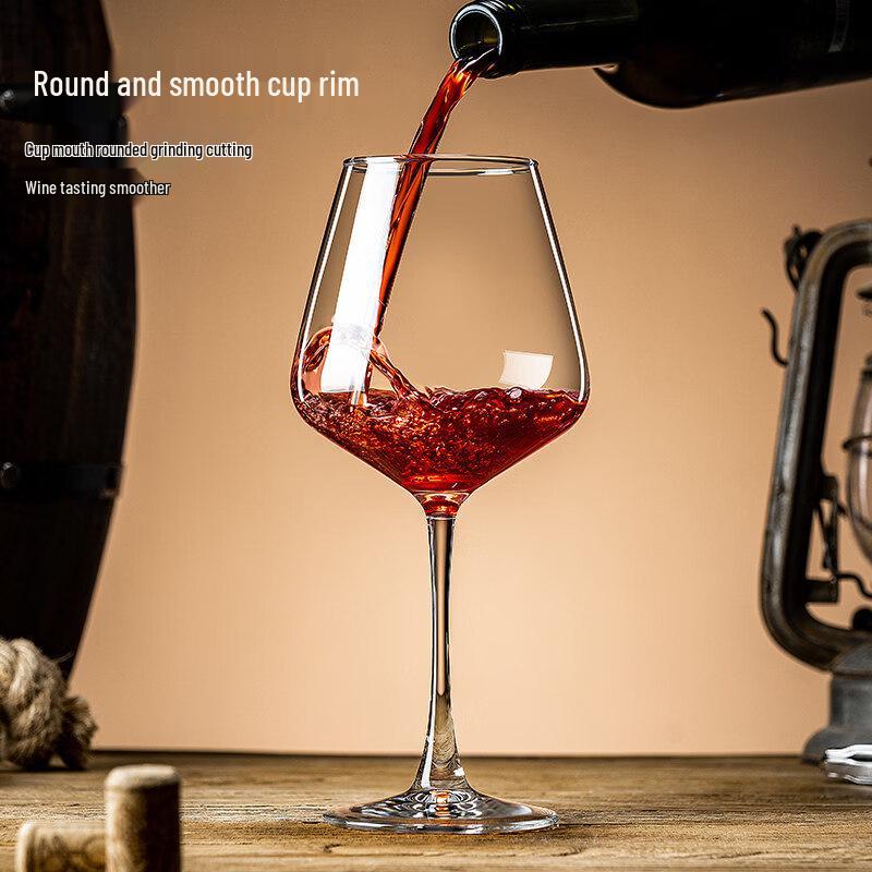 ZISIZ Light Luxury Handmade Red Wine Glass Set
