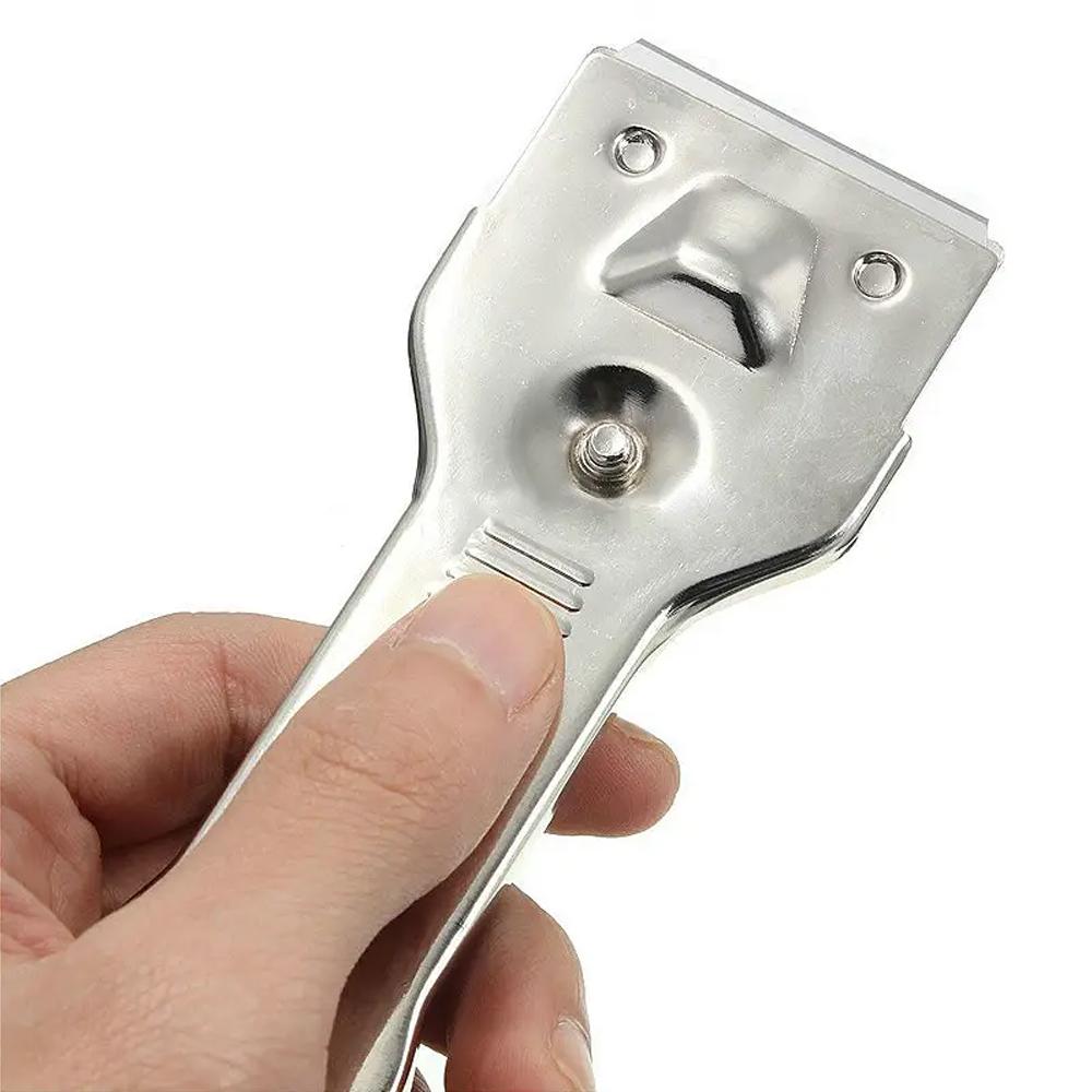 1Pcs Multi-function Glass Ceramic Hob Scraper Cleaner Remover With 5Pcs Blade or 10Pcs Blade For Cleaning Oven Cooker Tool