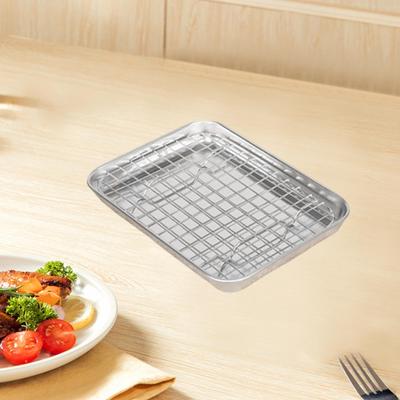 Plech na pečenie s roštom Pan Bakeware Drôtený nerezový odkvapkávací podnos pre reštaurácie