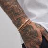 Open Bracelet Twist Thin Chain Two-piece Personalized Niche Versatile Bracelet Men