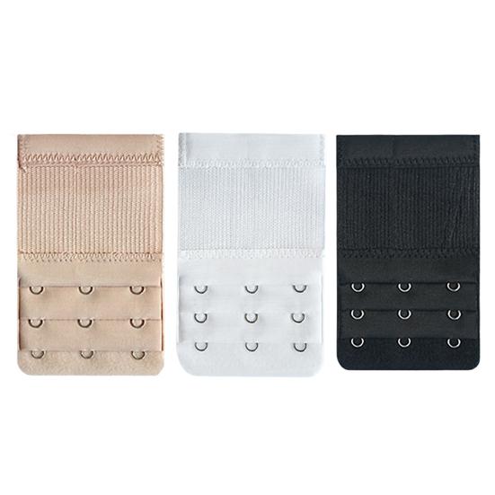 Women's Bra Extender 2 Hook/3 Hook/4 Hook/5 Hook Soft Stretchy Bra Strap Extender Elastic Extension Strap