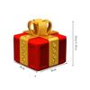 Nerviger Geschenkkarton mit Schrauben, Große nervige Geschenkboxen, Scherz-Schraubenkarton, 3D-gedruckte Dekoration für Weihnachtsgeschenkboxen und Schmuck
