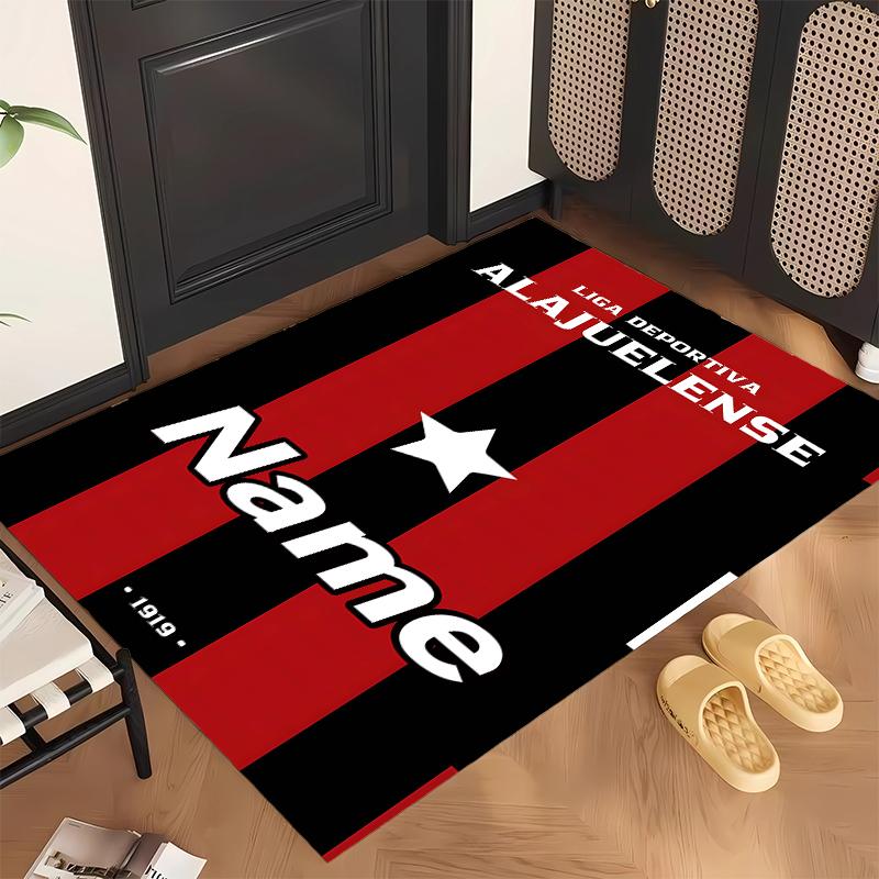 Club Sport La Alajuelense (1) Personalized name Office Carpet Stylish Decor for Living Room Bedroom Kitchen