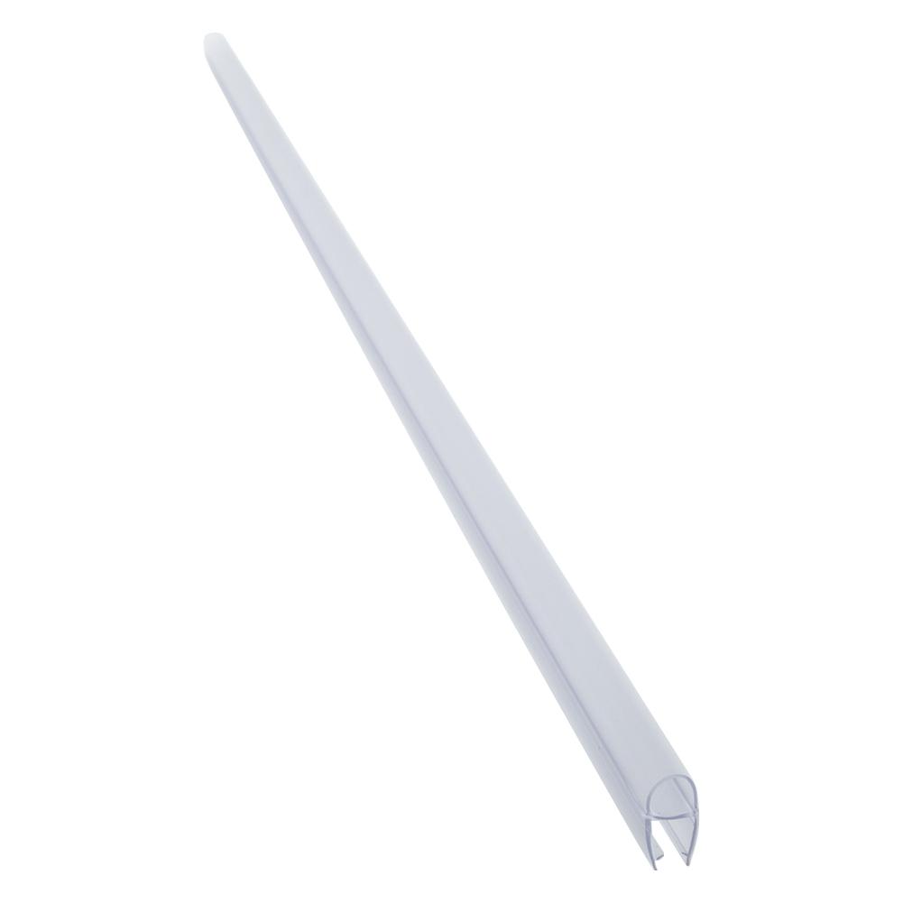 

Shower Door Seal Strip 1m Length Circular D Shaped Glass Door Waterproof Design to Prevent Bathroom Water Leakage 6mm