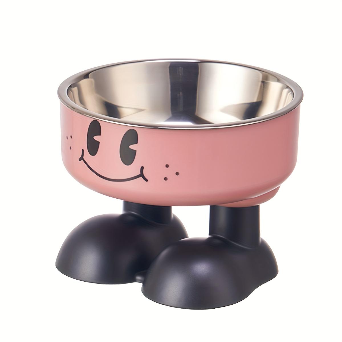 

SUPER Pet Bigfoot Bowl - Cartoon Cat & Dog Water & Food Bowls with Anti-Tip Design, Stainless Steel & Plastic, Pet Bowl