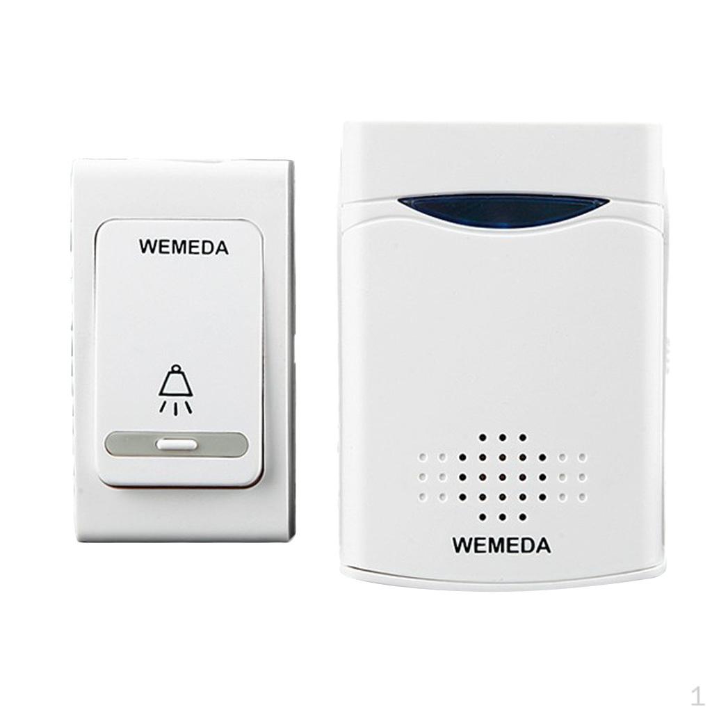 Buy Wireless Battery Operated Doorbell Door Chime 1 Receiver 1