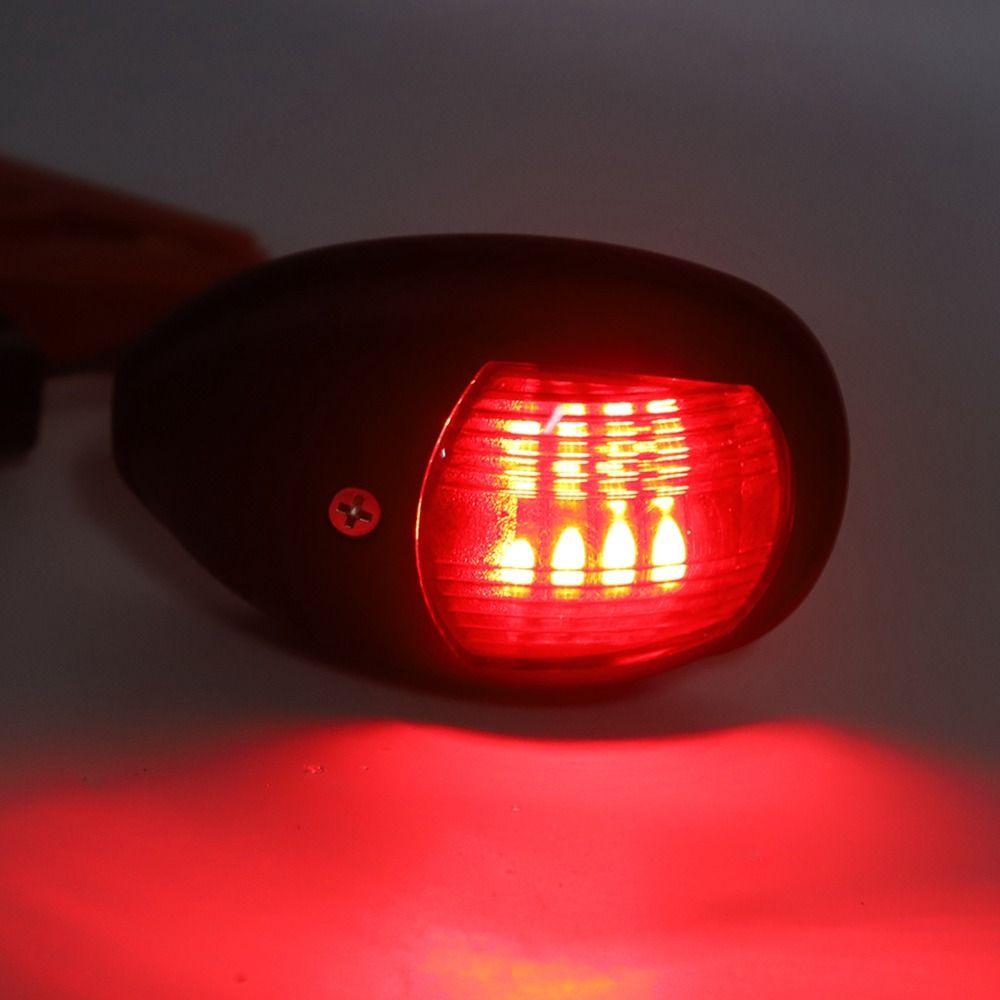 1 Pair ABS Shell Marine Navigation Lights 12 V LED Boat Bow Light  Fishing Boat