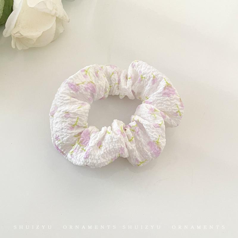 Korean JK College Style Hair Accessories Set: Cute Hair Ring, Headband, Rubber Band, and Large Intestine Hair Rope