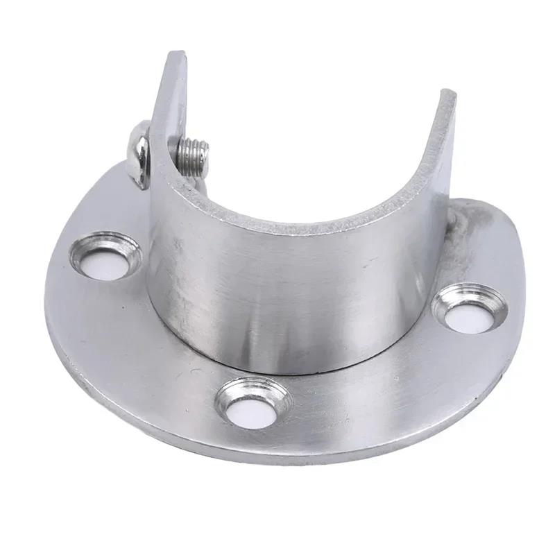 

Wardrobe Curtain Closet Rod Bracket End Supports Sockets