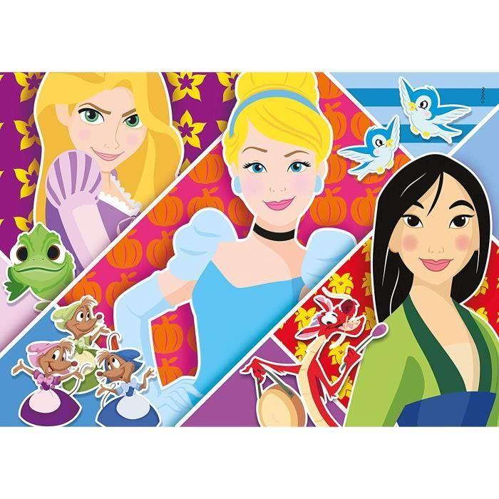 Puzzle princess - clementoni - 2x20 pièces - dessins animés et bd - pour enfants de 3 ans et plus