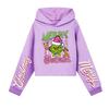 Kids' Casual Fashion Christmas Printed Long Sleeve Hooded Sweatshirt (No Drawstring)