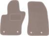 Beżowe dywaniki przednie do: Jeep Renegade SUV (2014-2019)
