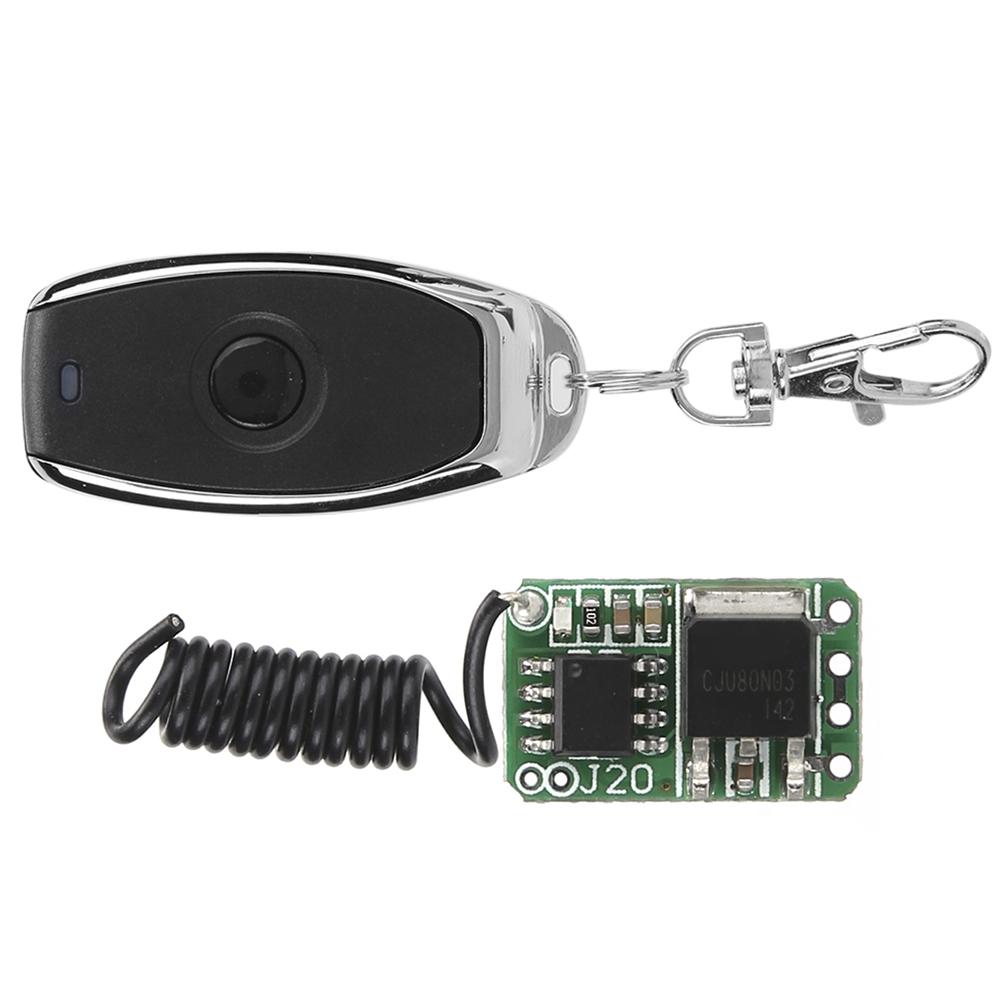 3.7V‑12V Wireless Remote Control Switch Micro DC Control Module Strong Compatibility