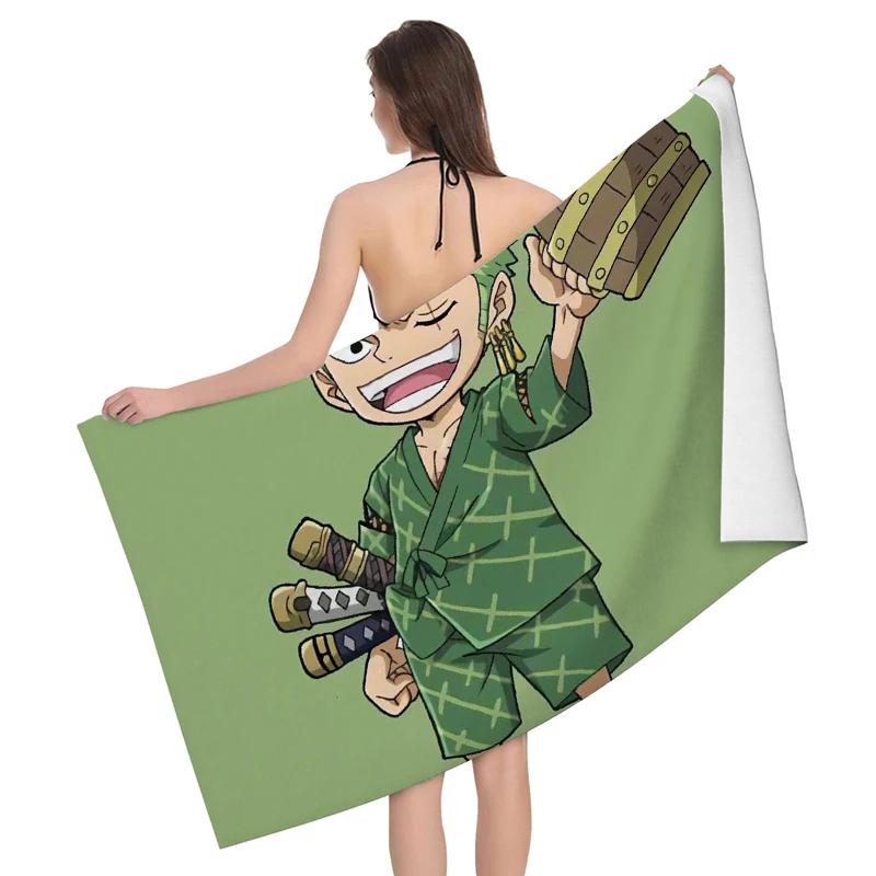 Anime Character Print Bath Towel Set - Soft Absorbent Towels for Fans, Vibrant Designs for Everyday Use and Comfort