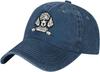 Poodle Peeking Dog Print Washed Cotton Baseball Cap Casual Adjustable Adult Hat