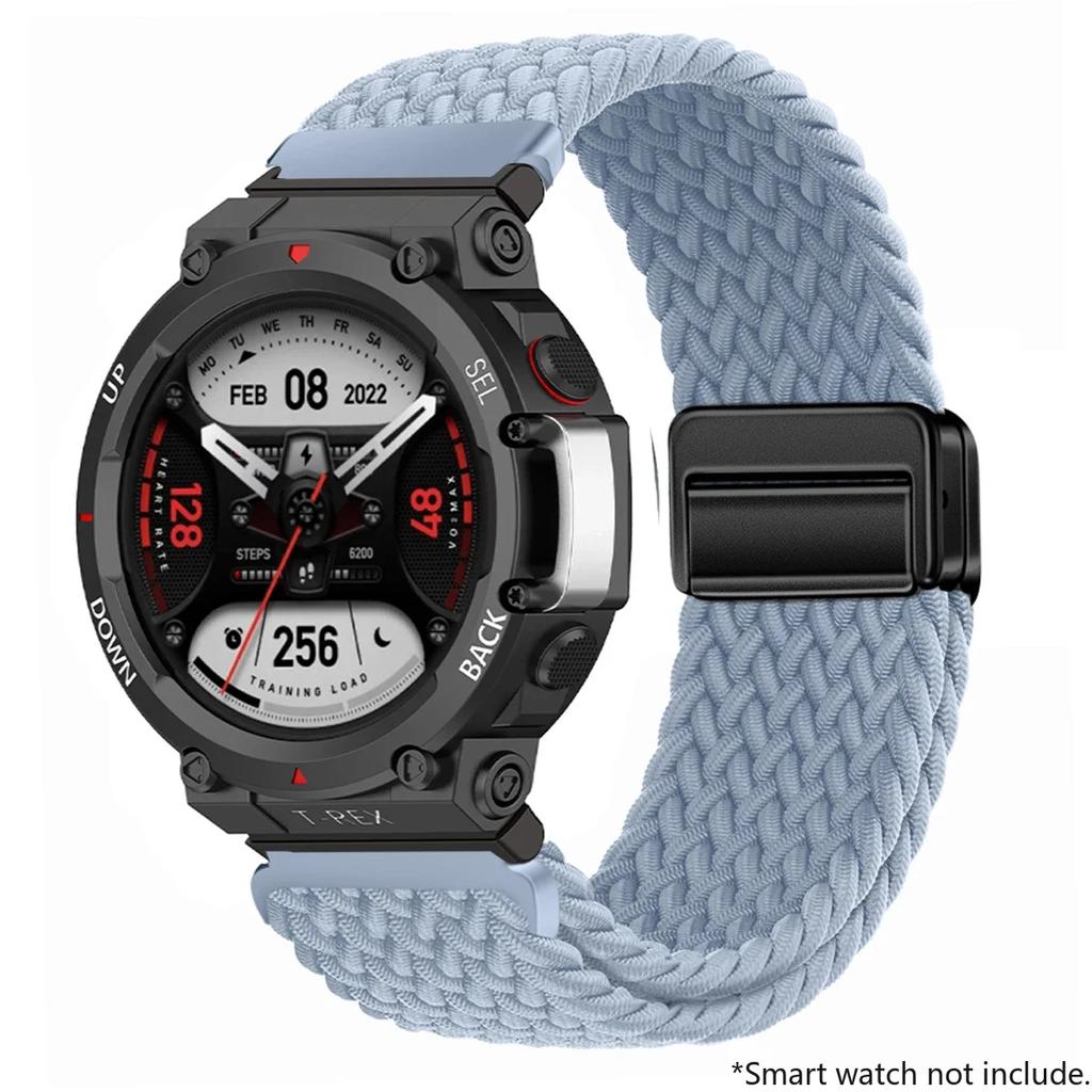 New Braided Loop Strap For Huami Amazfit T-Rex 2 3 Band Smart Watch Nylon Elastic Belts For Huami Amazfit T-Rex T RexPro Correa