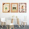 Silly Goose Deeply Loved by Jesus Nursery Wall Art Pictures Christian Nursery Decor Cute Goose Bunny Bear Poster Kids Prints