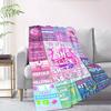 Pink Volleyball Customize Your Name Blanket Warm Comfortable And Soft Blankets Are Suitable For Home Lunch Break Blanket Office Sofa Sofa Gift To