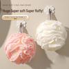 High-End, Durable and Soft Exfoliating Bath Ball for Men and Women – Large Size for Luxurious Bubbles
