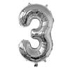 32-inch Gradient Gold/Silver/Rose Gold Number Foil Balloon (US Version)
