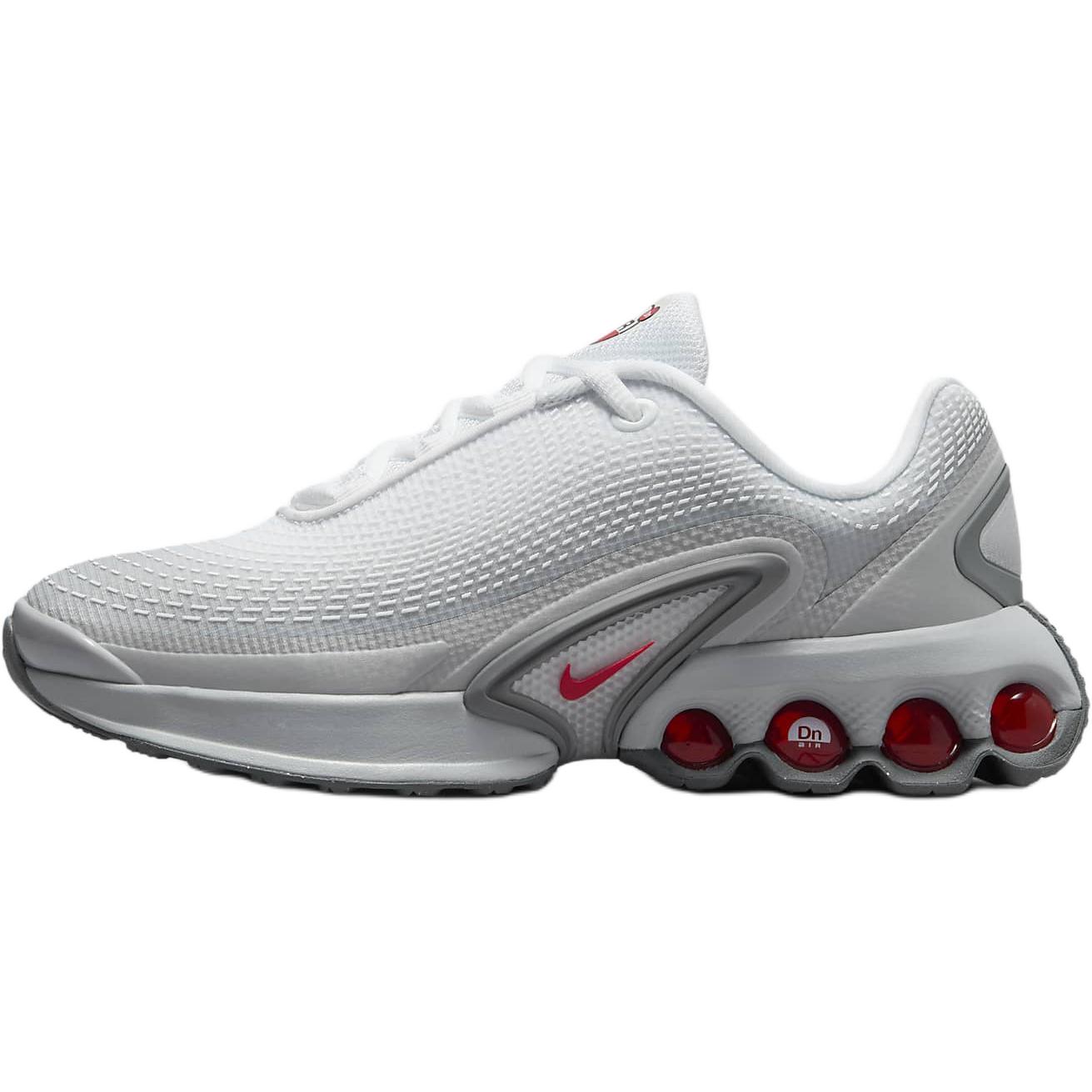 

Nike Air Max DN SE GS Light Smoke University Red Детские кроссовки Серый Светло-дымчато-серый Белый HQ4873-002 38
