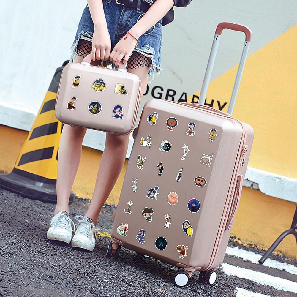 50pcs Coraline Cartoon Stickers Graffiti Decal Phone Suitcase Decoration Cup
