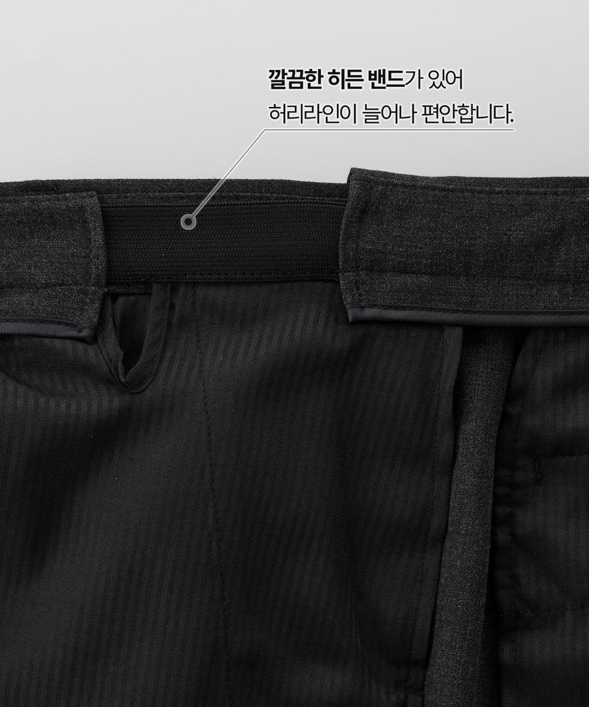 STCO Four-Way Stretch Essential Setup Pants_Charcoal Gray (Straight Fit)_Sepxz72Csc