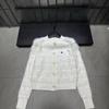 Xiangjia Mink Fur Color Block Striped Cardigan Sweater - Autumn/Winter, Round Neck, Long Sleeve, Loose Fit.