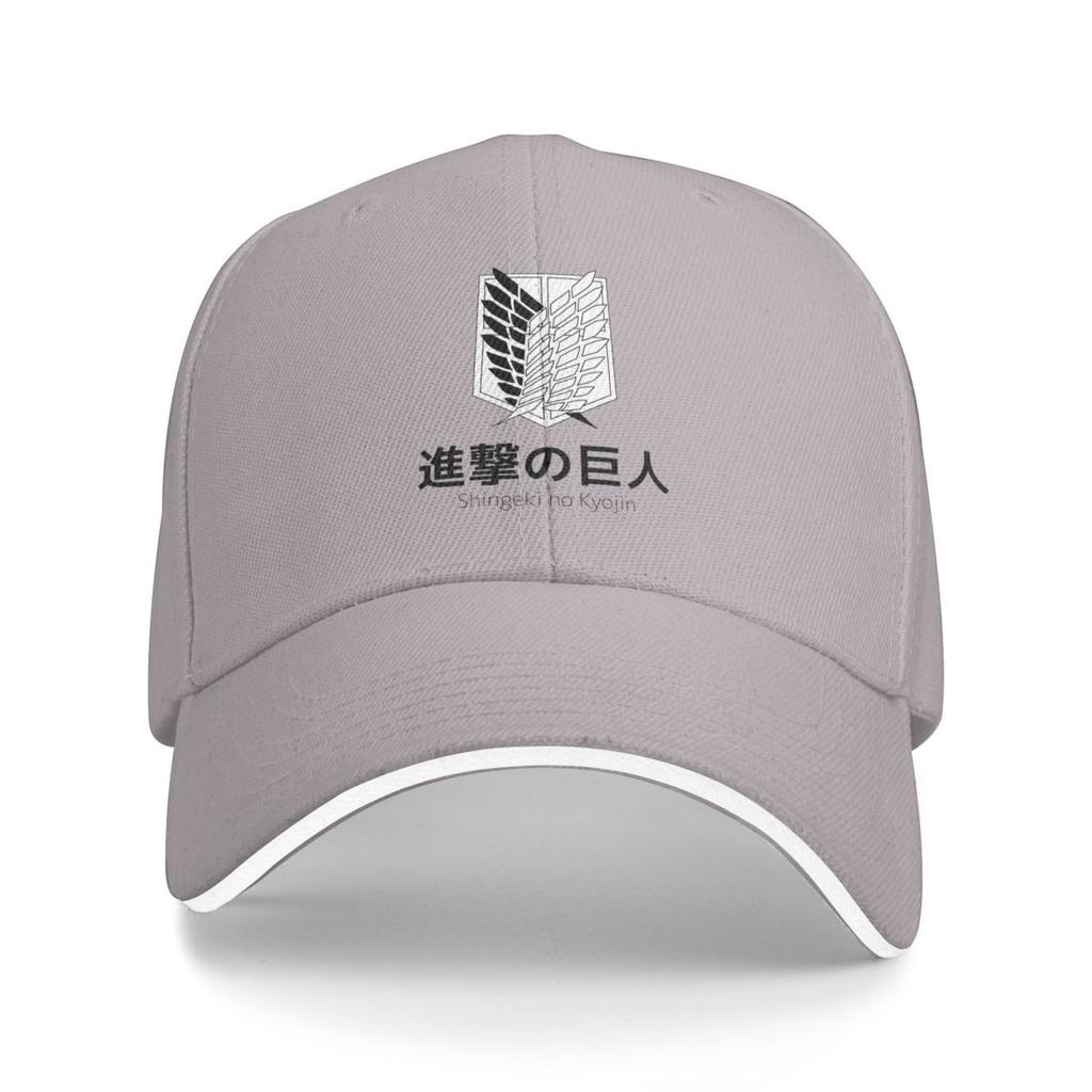 Unisex Baseballkappen Attack on Titan Anime Logo Outdoor Streetwear Sommer Sport Baseballkappen Hip Hop Kappe Casquette Hüte