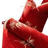 New Chinese Style Bamboo Plush Sofa Cushion Home Living Room Decoration Anti Slip Thick Backrest Towel Soft Comfortable All Inclusive Sofa Cover