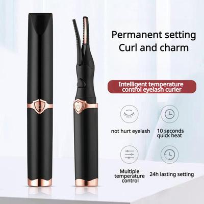 Mini dispositivo elettrico USB per arricciare le ciglia, arricciatura rapida, riscaldamento, modellatura duratura, controllo intelligente della temperatura, trucco