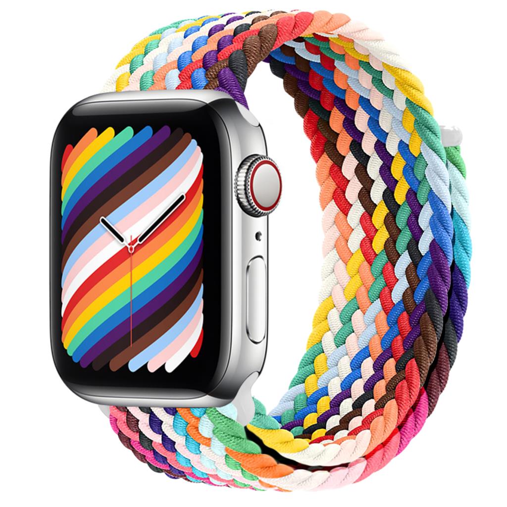 

Braided Solo Loop For Apple watch ultra 2 band 49mm 44mm 40mm 45mm 41mm correa bracelet iWatch series 11 se 6 7 8 9 10 3 Straps 38mm 40mm 41mm&S size
