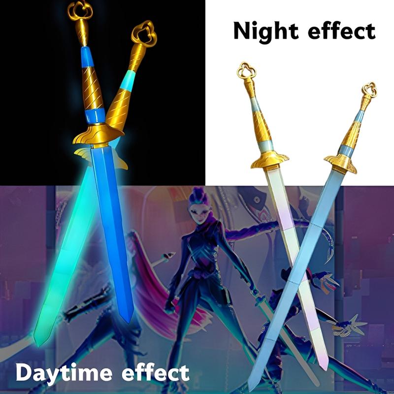 Fantasia Chasseur de Démons Kpop Rumi Cosplay Épée Film Déguisement Costume Accessoires Femmes Halloween Carnaval Fête Accessoires