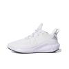 Alphabounce 3 Comfortable Simple Fabric Non-Slip Durable Low-Top Marathon Running Shoes Women Sneaker Crystal-White Silver EG1389