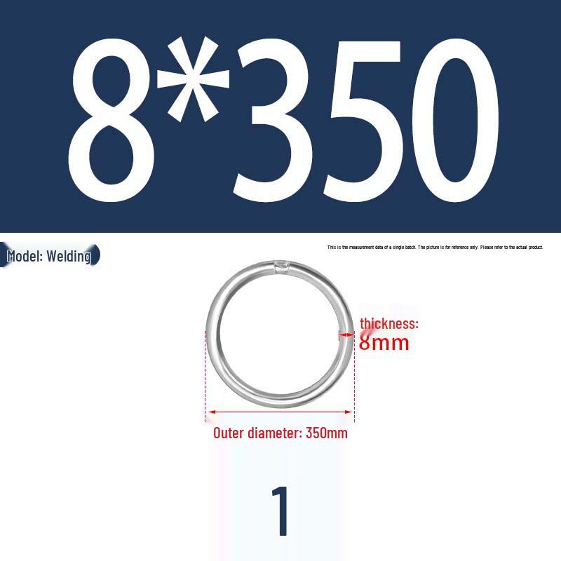304 Stainless Steel Seamless O-Ring for Lifting and Hammock Yoga Connection