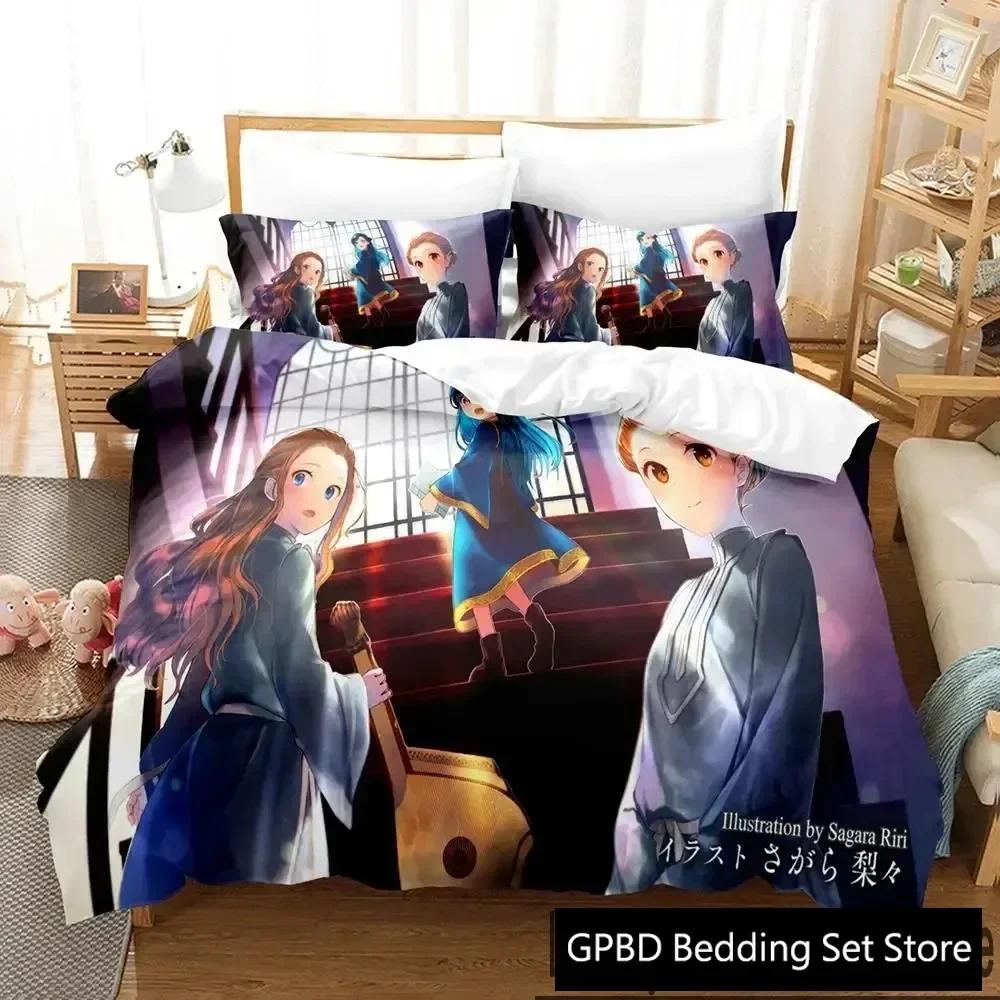 

Comforter 3D Print Ascendance Of A Bookworm Anime Bedding Set Bedroom Soft Modern S Comefortable Quilt Comforter (quilt)-EU Single(135*200cm)3pcs