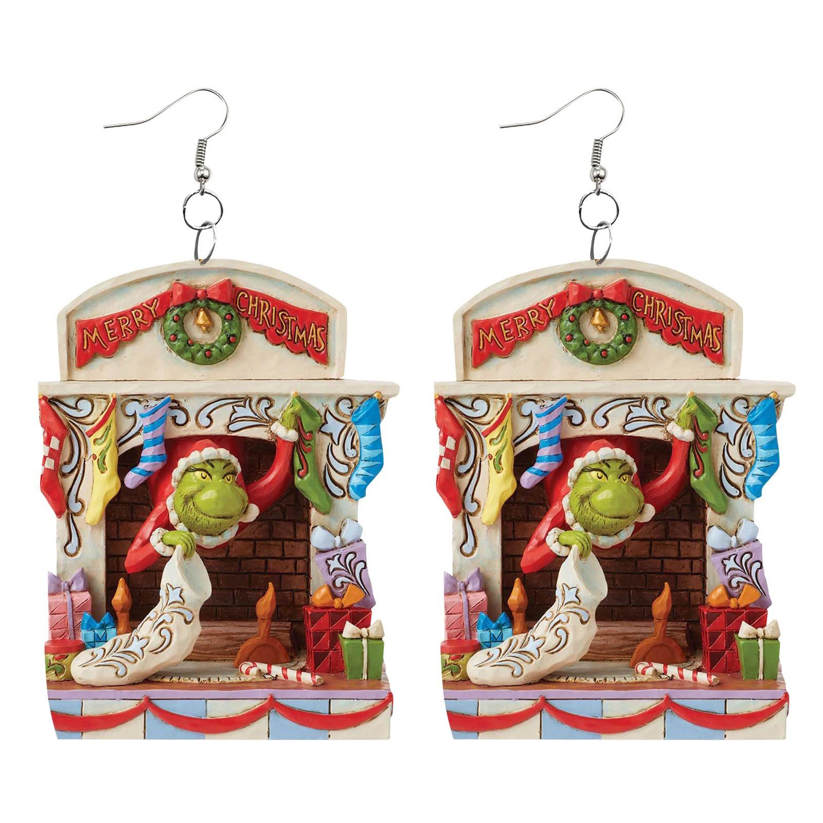 

1 пара милых мультяшных сережек в подарок для женщин и девочек на день рождения/День святого Валентина/Юбилей One Size