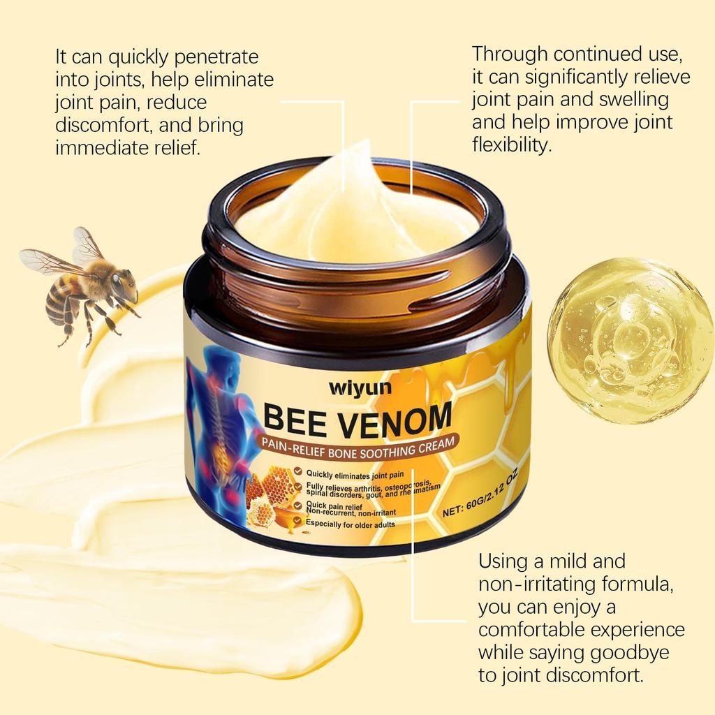 Joint Relief Cream Body Joints Knee Discomfort Topical Soothing Application Massage Body Care Cream