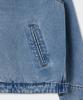 Musinsa Standard Denim Zip-Up Work Jacket [Light Indigo]