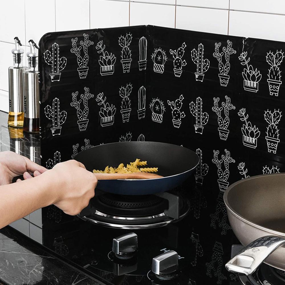 Domácí kuchyňský sporák Fóliový talíř Zabraňte rozstřiku oleje vaření Hot Baffle Kitchen Tool