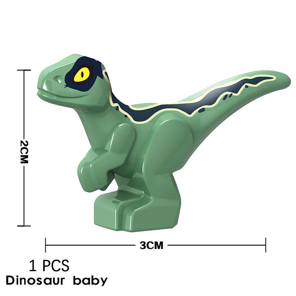 Jurassic Dinosaurs Building Blocks Dinosaur Baby MOC Bricks DIY Action Figure Egg Models Children Toys Animals Kids Gifts
