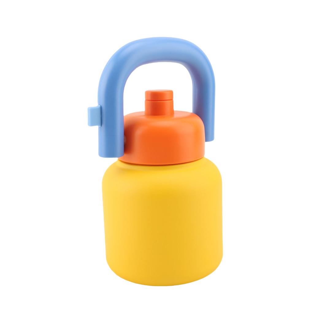 Insulated Water Bottle with Straw And Lid 316 Stainless Steel 1000ml Insulated Water Cup with Handle and Strap for Hot Cold Drink