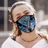 1PC Adult  Printed Funny Face Outdoor Washable Breathable Cycling Mask