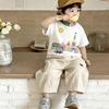 2026 Kids' Summer Linen Cropped Pants - New Toddler Style for Boys & Girls