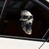 Vinylová nálepka s designem lebky pro odolnost proti poškrábání, cool hororové dekorace na Halloween, auta, stěny, notebooky, nákladní auta a motocykly