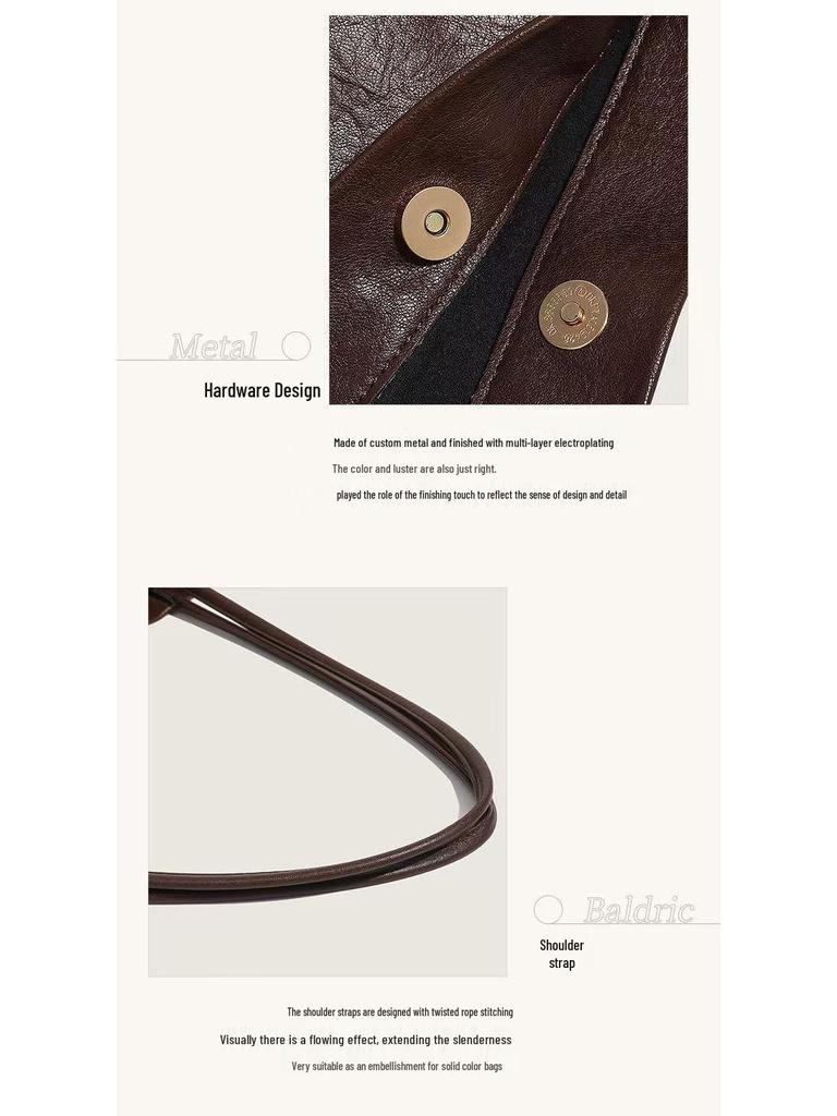 Millard Weiches Leder-Tote - Retro Pendler-Schultertasche für Mutter und Kind, Großes Fassungsvermögen, Vielseitig für 2025.