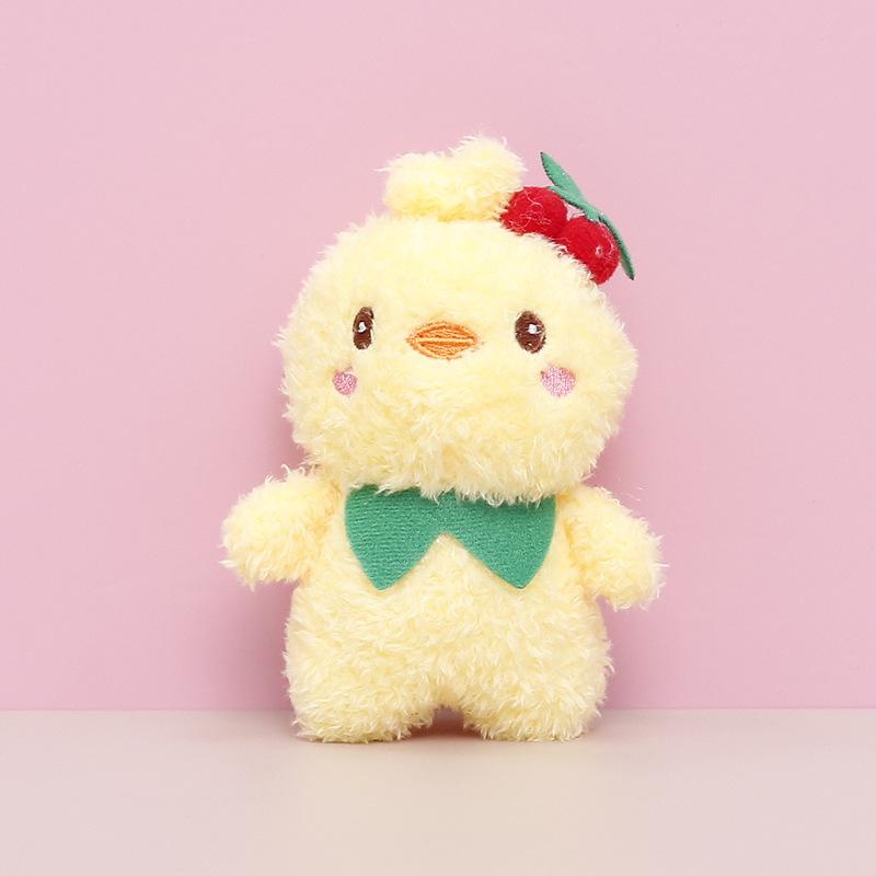 Plush Teddy Bear Keychain Pendant - Wedding Toss or Claw Machine Doll Gift